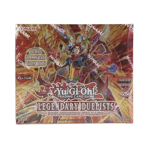 DRAFT - Yu-Gi-Oh Legendary Duelists Soulburning Volcano Booster Box | Sealed