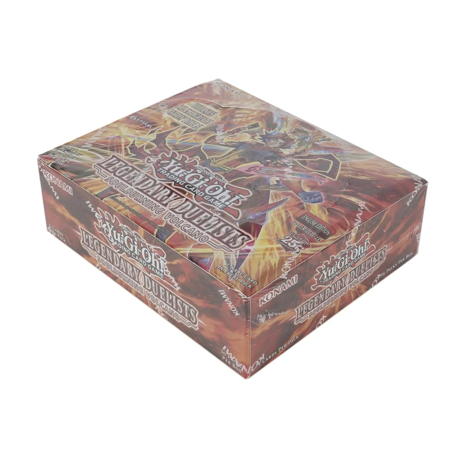 DRAFT - Yu-Gi-Oh Legendary Duelists Soulburning Volcano Booster Box | Sealed