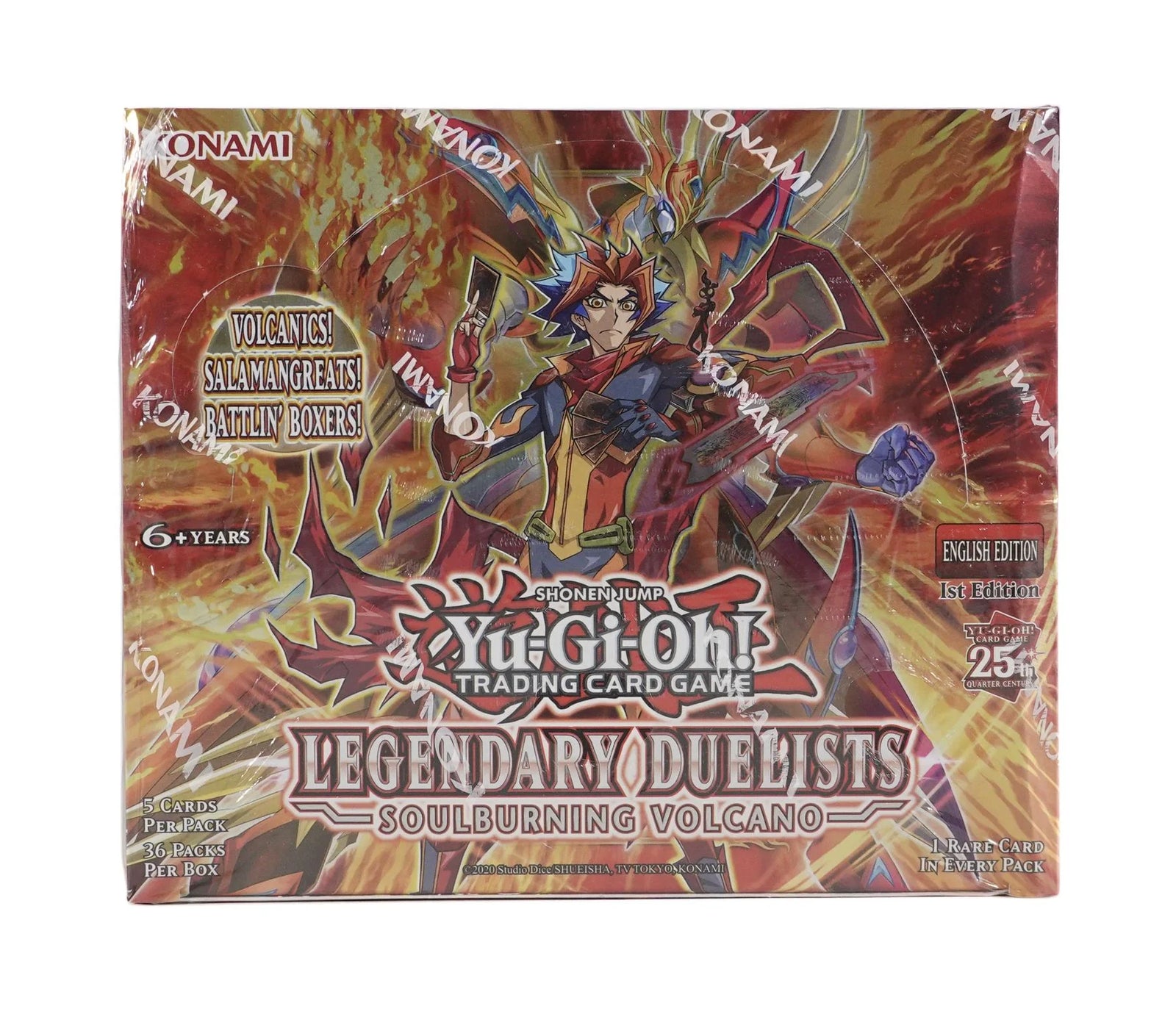 DRAFT - Yu-Gi-Oh Legendary Duelists Soulburning Volcano Booster Box | Sealed