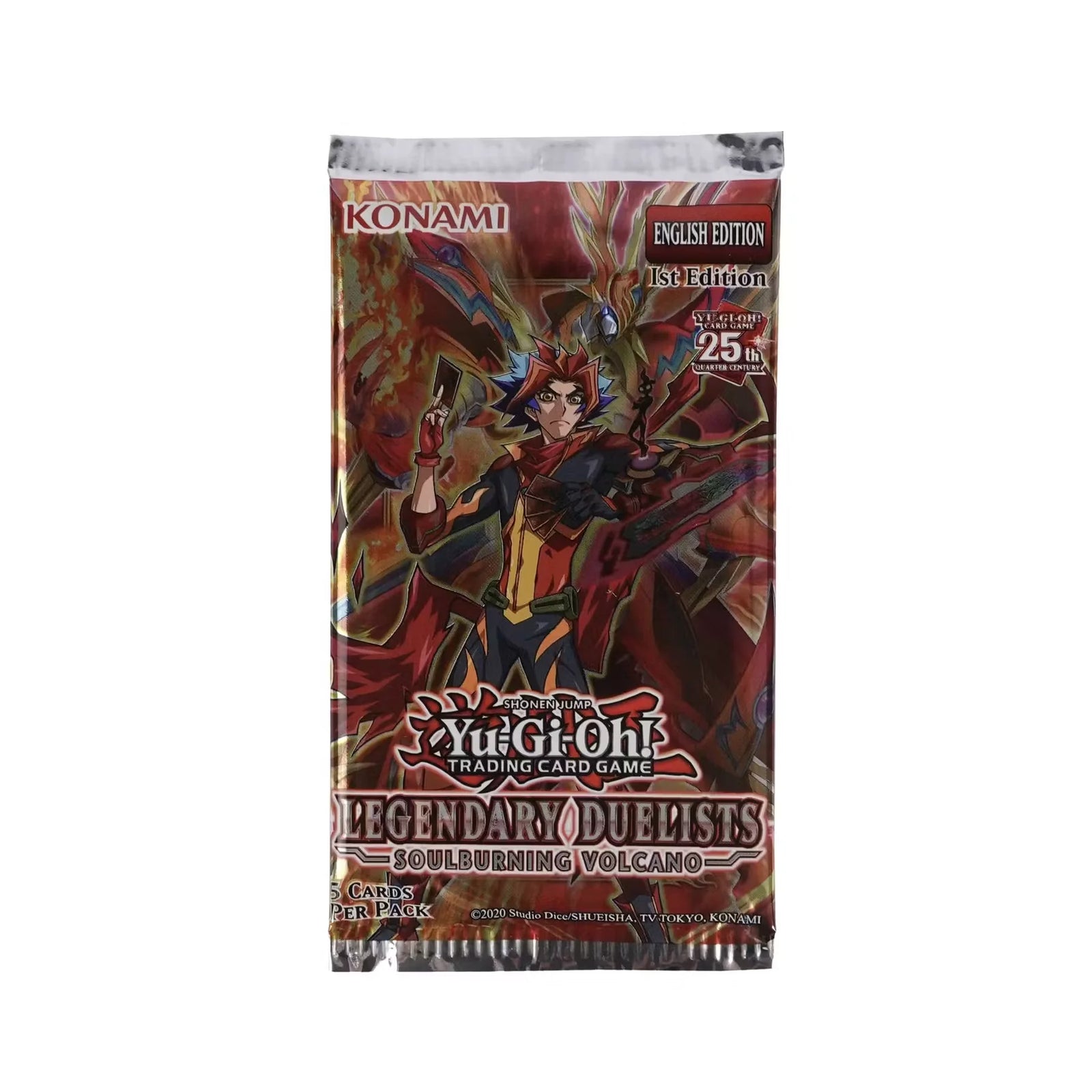 Yu Gi Oh Legendary Duelists Soulburning Volcano Booster 12 Box Case