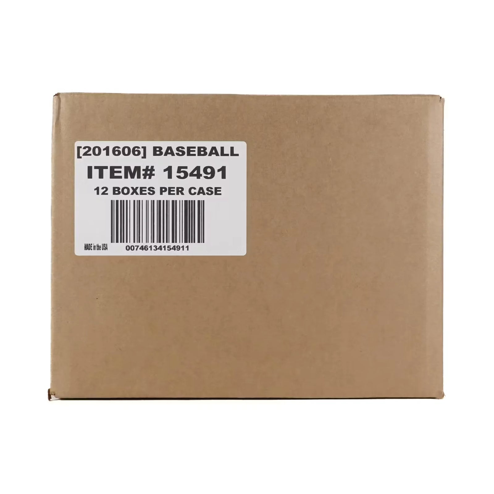 2023 Panini Prizm Baseball Hobby 12-Box Case (Ships Sealed Only)