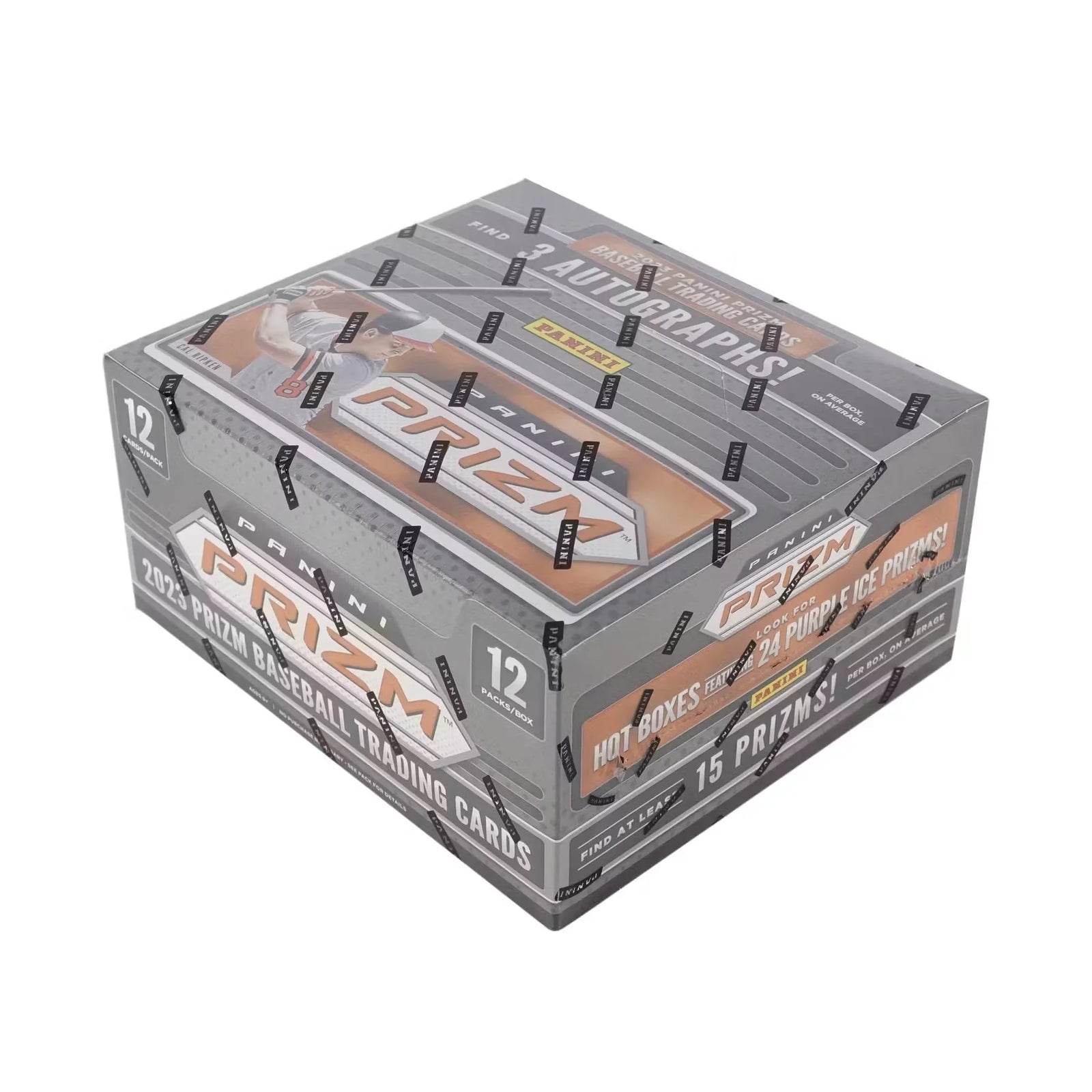 2023 Panini Prizm Baseball Hobby 12-Box Case (Ships Sealed Only)