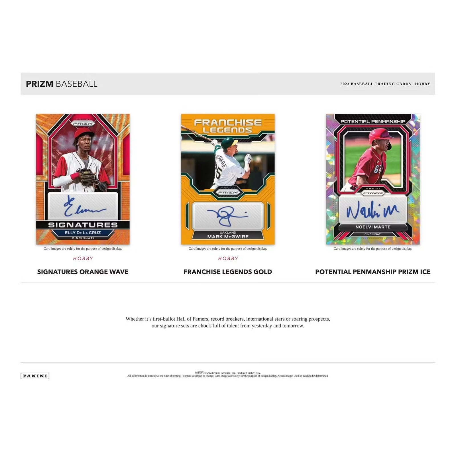 2023 Panini Prizm Baseball Hobby 12-Box Case (Ships Sealed Only)