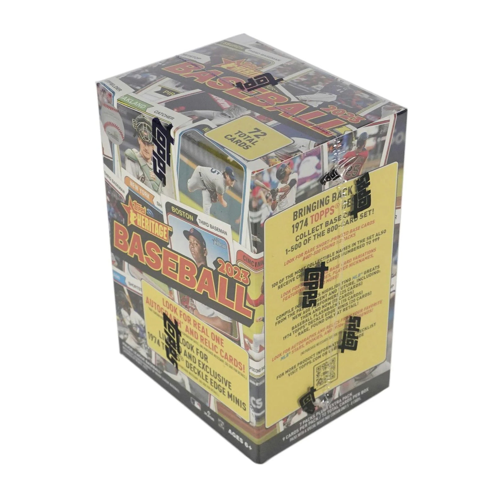 DRAFT - Just In 2023 Topps Heritage Baseball Blaster Box
