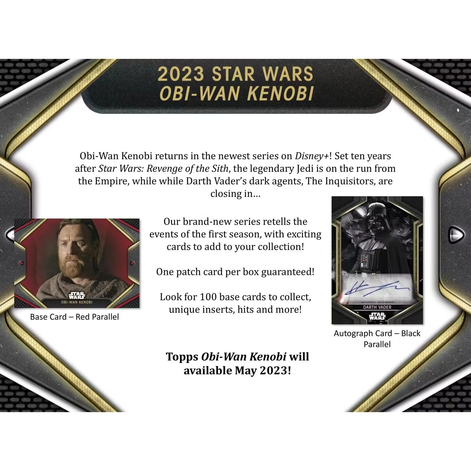 2023 Topps Star Wars Obi Wan Kenobi Blaster Box