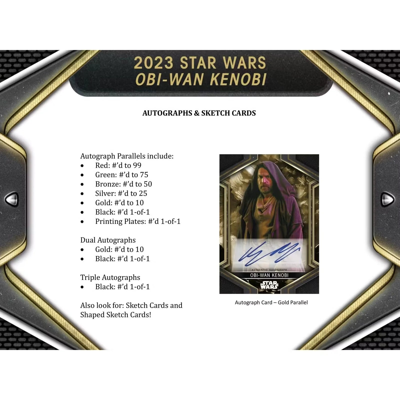 2023 Topps Star Wars Obi Wan Kenobi Blaster Box