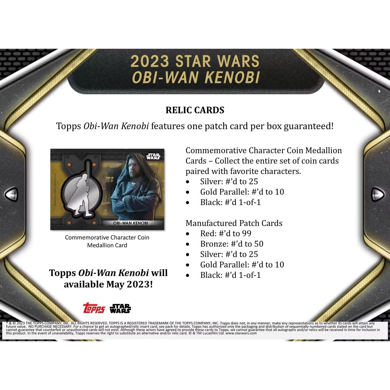 2023 Topps Star Wars Obi Wan Kenobi Blaster Box
