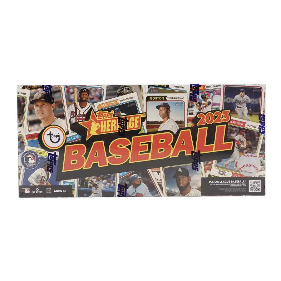 2023 Topps Heritage Baseball Hobby Box (Ships Sealed Only)