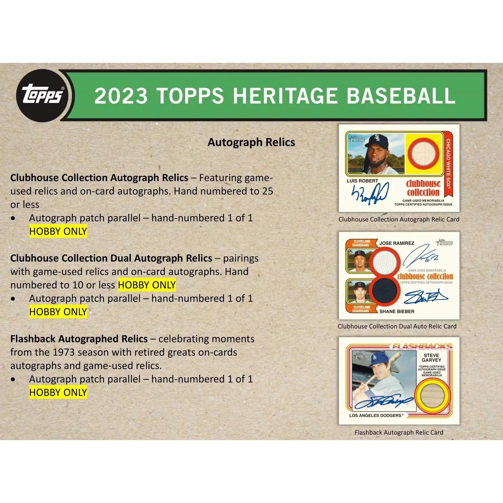 2023 Topps Heritage Baseball Hobby 12-Box Case