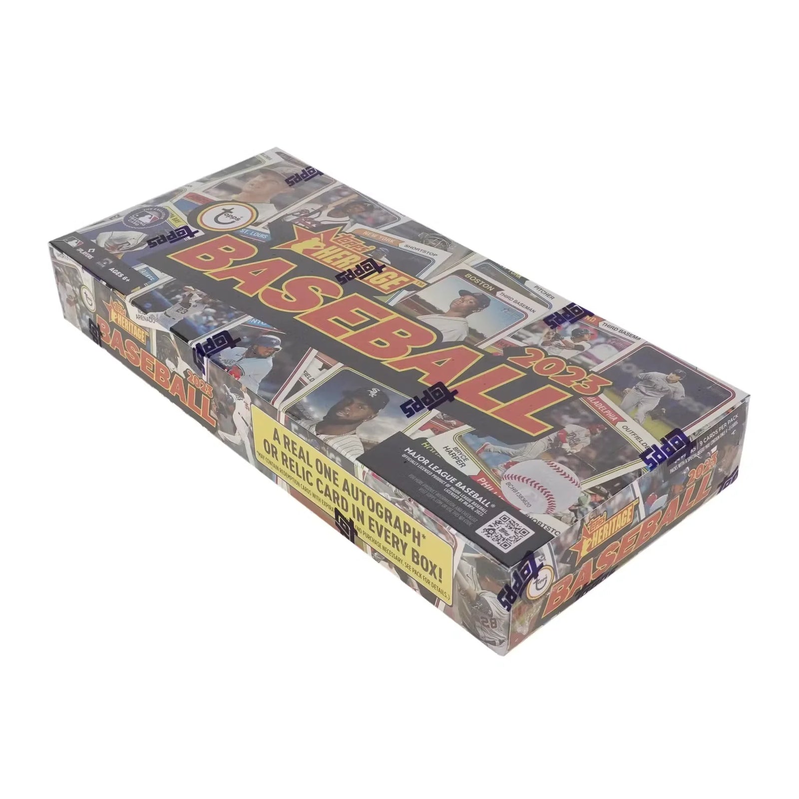 2023 Topps Heritage Baseball Hobby 12-Box Case