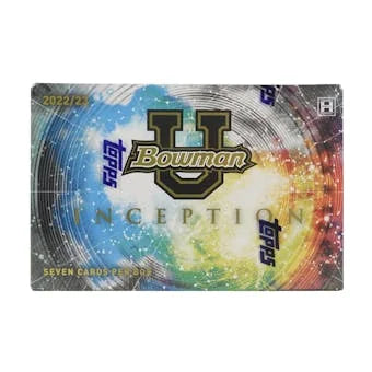 DRAFT - 2022-23 Bowman University Inception Hobby Box | dacardworld:BVM30K67OM