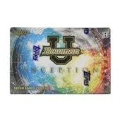 DRAFT - 2022-23 Bowman University Inception Hobby Box | dacardworld:BVM30K67OM