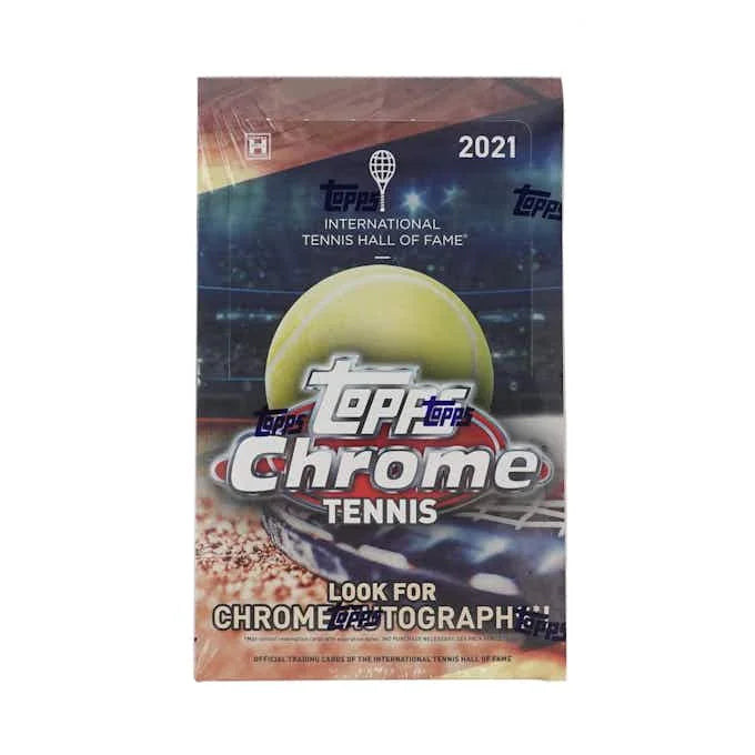 DRAFT - 2021 Topps Chrome Tennis Hobby Box