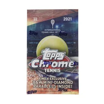 DRAFT - Just In 2021 Topps Chrome Tennis Hobby LITE Box