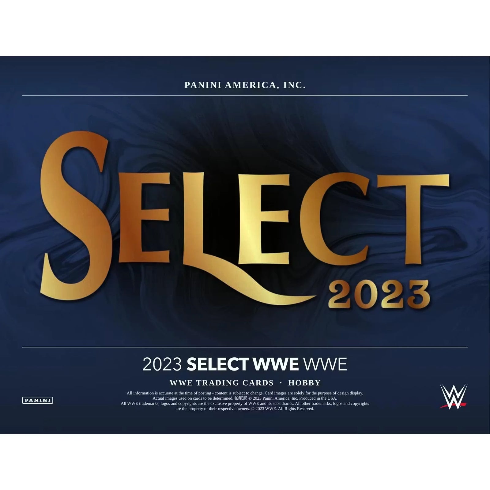 2023 Panini Select WWE Wrestling Hobby Box (Ships Sealed Only)