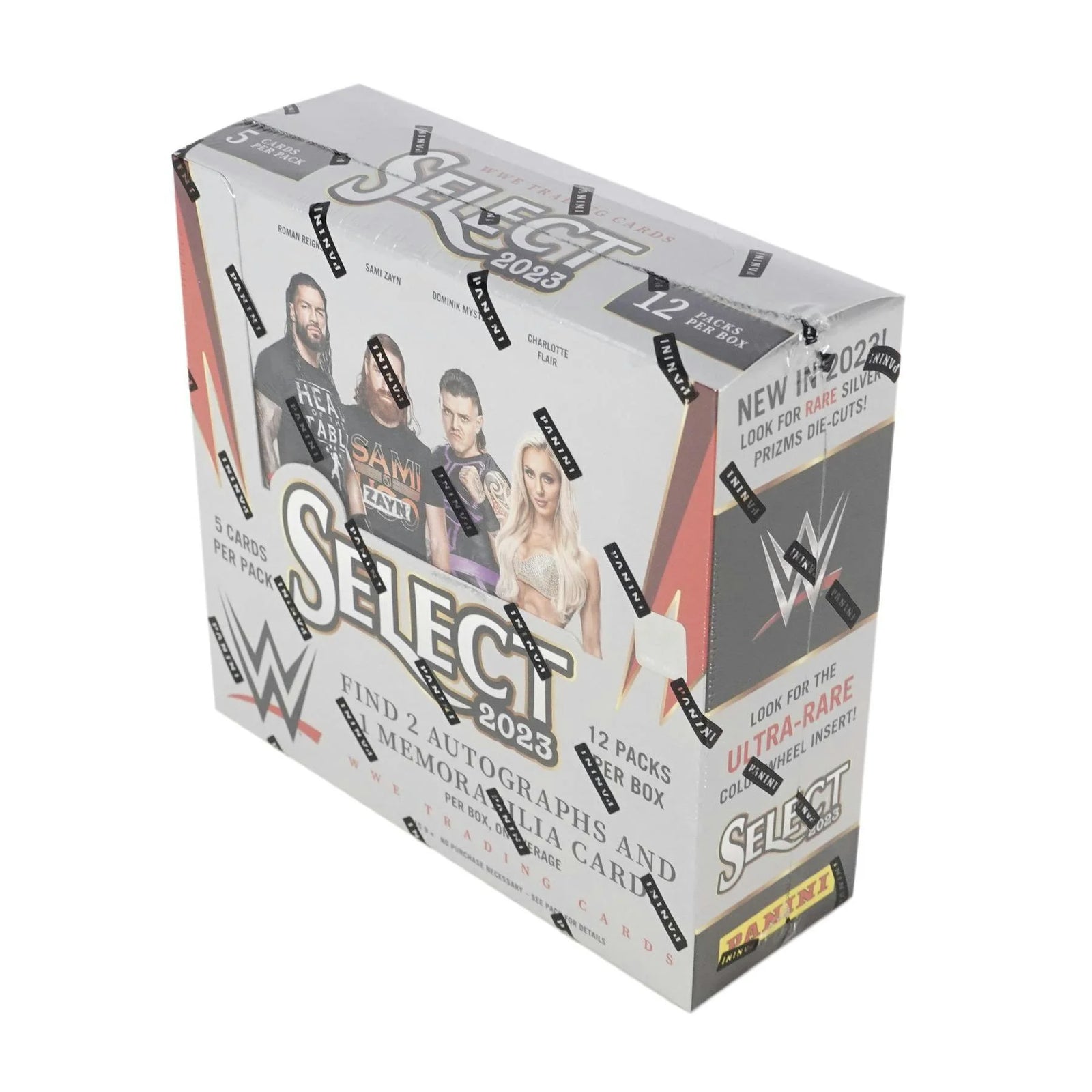 DRAFT - New 2023 Panini Select WWE Wrestling Hobby 12-Box Case