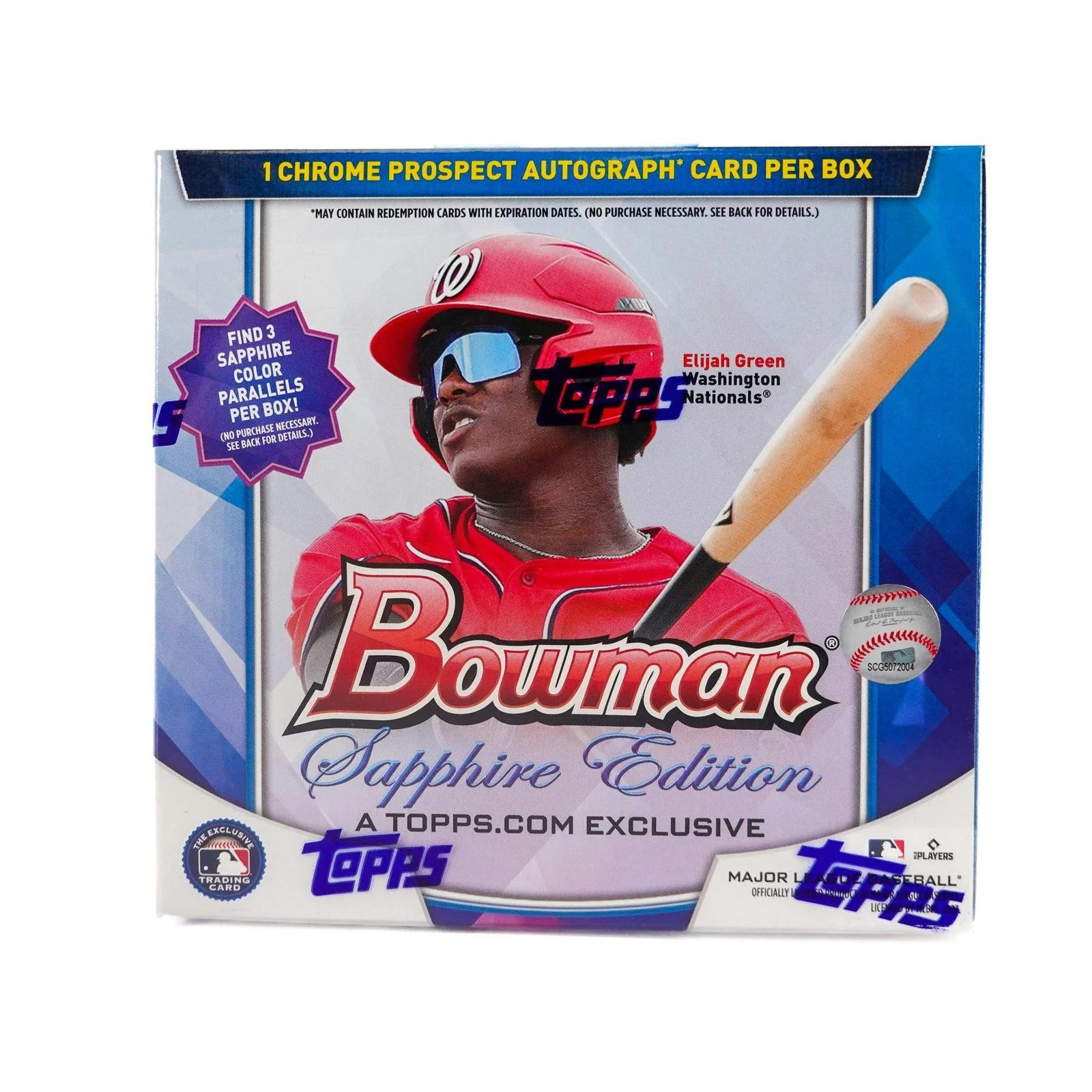 DRAFT - Just In 2023 Bowman Baseball Sapphire Edition Hobby Box