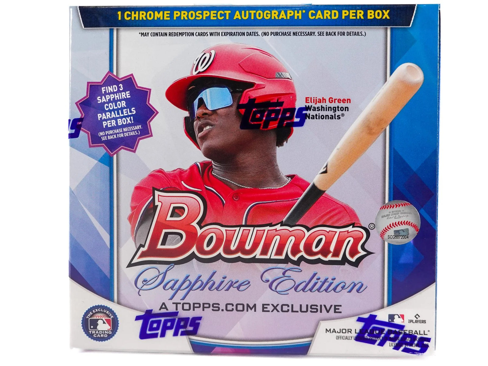 DRAFT - Just In 2023 Bowman Baseball Sapphire Edition Hobby Box