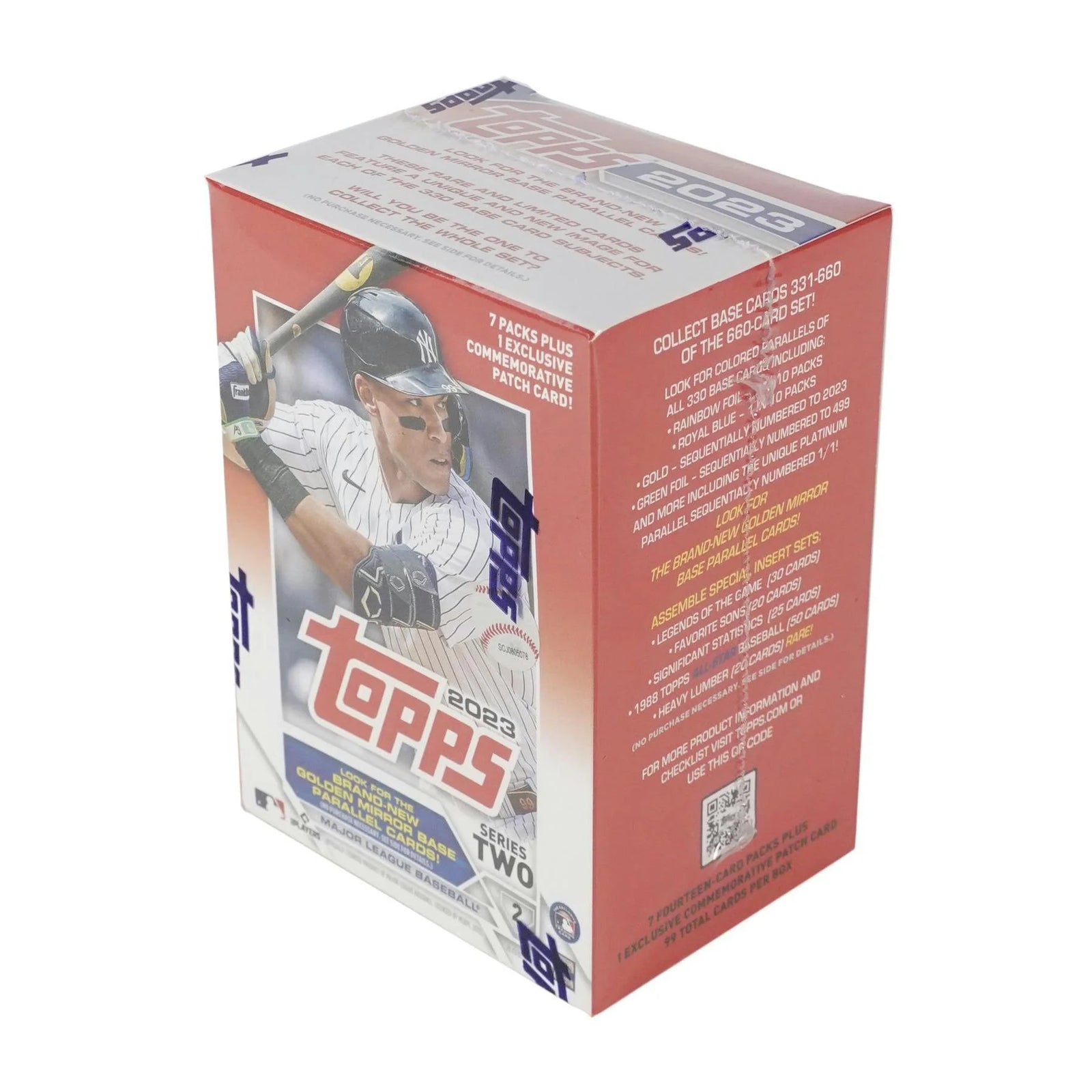 DRAFT - Just In 2023 Topps Series 2 Baseball Blaster Box (Commemorative Relic Card!)