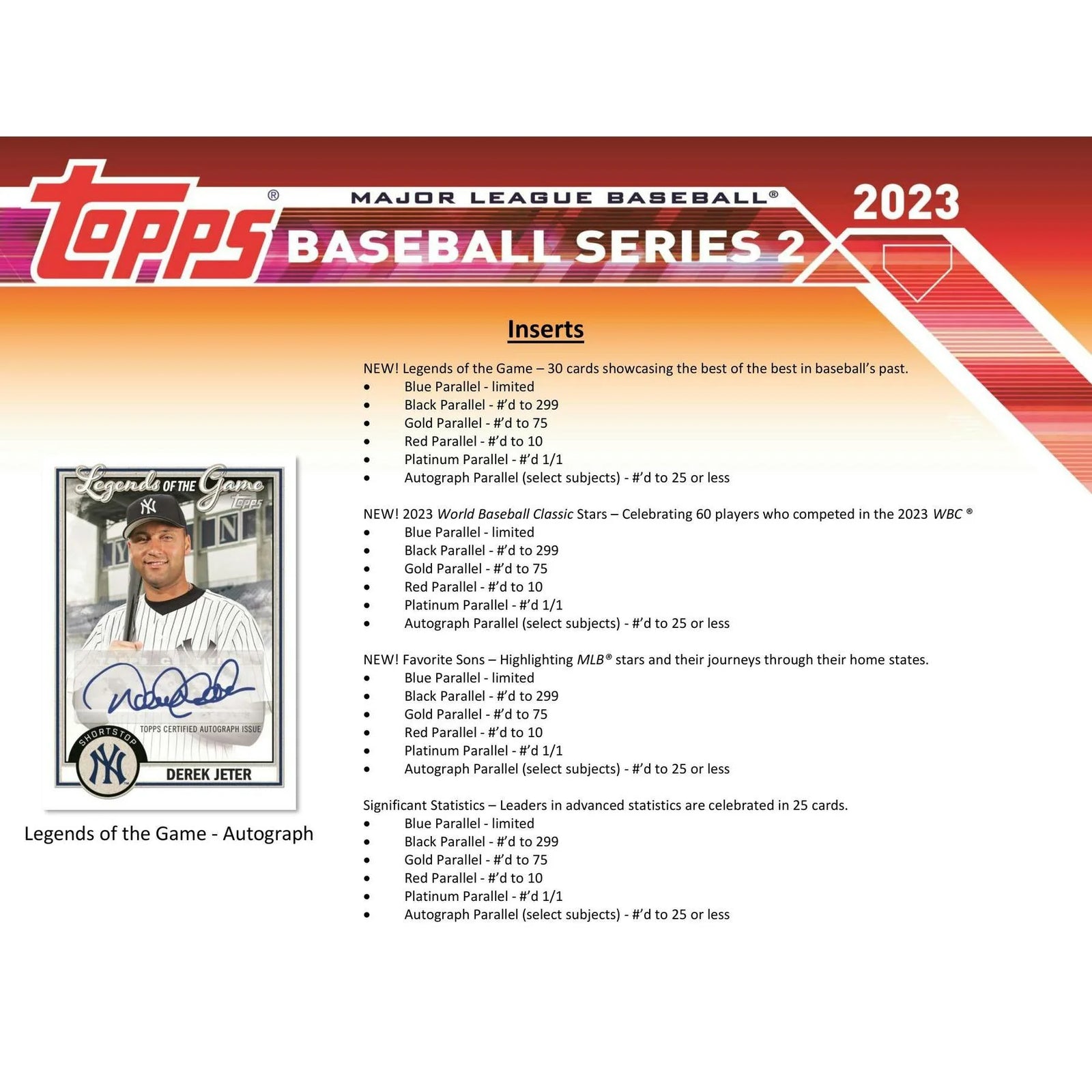 DRAFT - Just In 2023 Topps Series 2 Baseball Blaster Box (Commemorative Relic Card!)