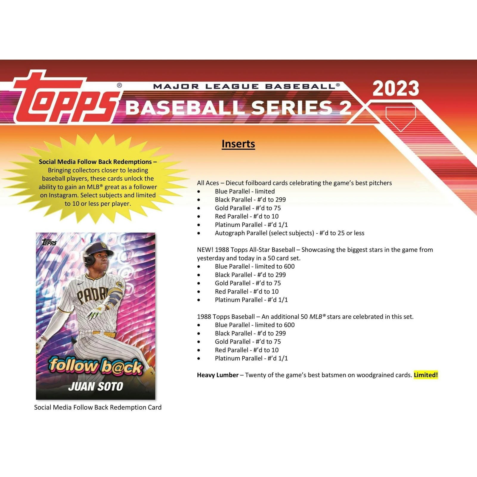 DRAFT - Just In 2023 Topps Series 2 Baseball Blaster Box (Commemorative Relic Card!)