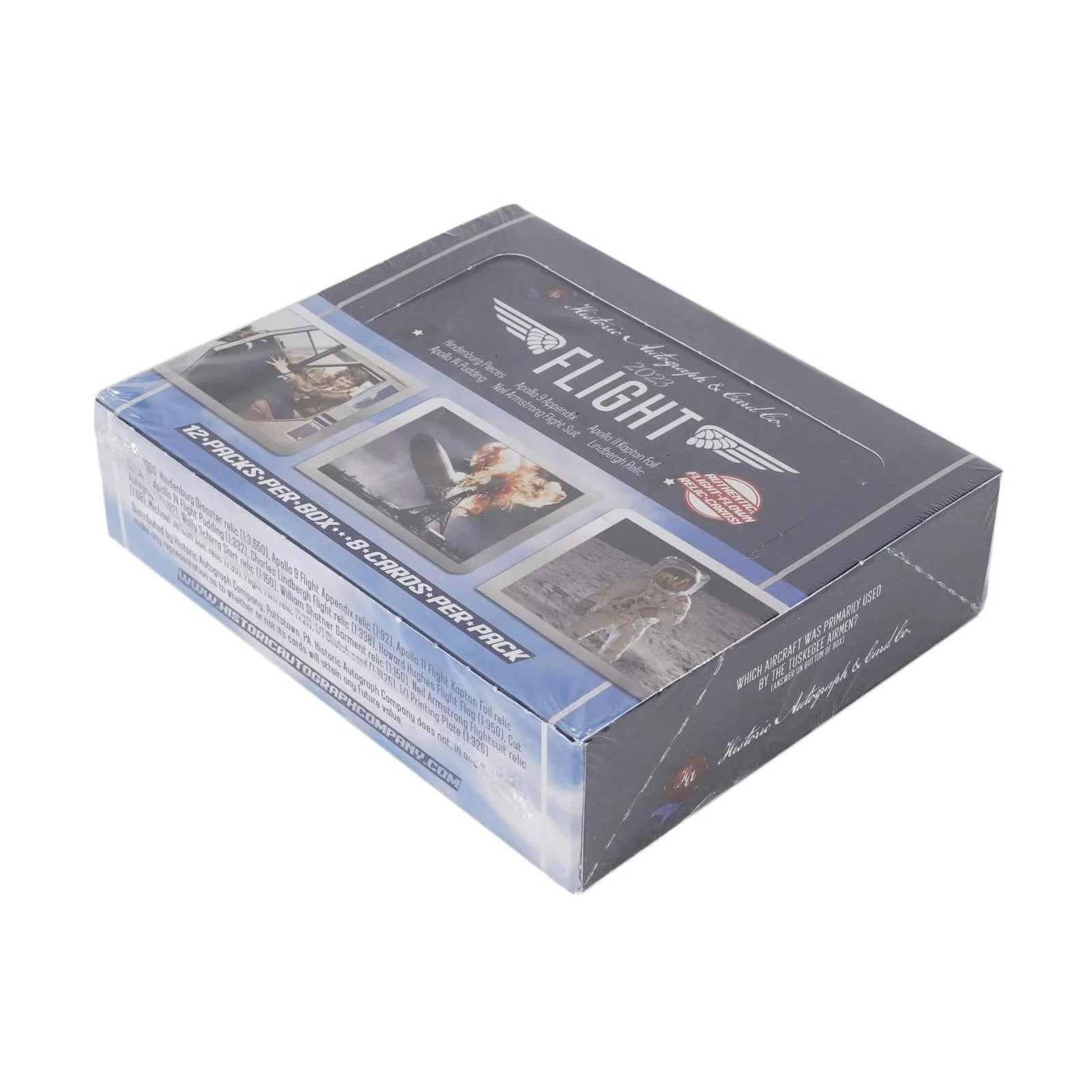 DRAFT - 2023 Historic Autographs Flight Hobby 20-Box Case | Sealed