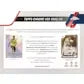 2022-23 Topps Chrome UEFA Club Competitions Soccer Hobby 12-Box Case (Ships Sealed Only)