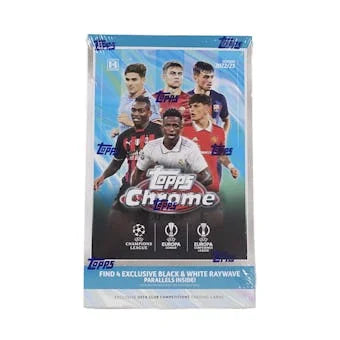 DRAFT - 2022/23 Topps Chrome UEFA Club Competitions Soccer Hobby Lite Box | dacardworld:BVMU103LQI