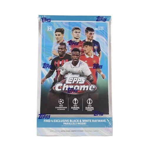 DRAFT - 2022/23 Topps Chrome UEFA Club Competitions Soccer Hobby Lite Box | dacardworld:BVMU103LQI