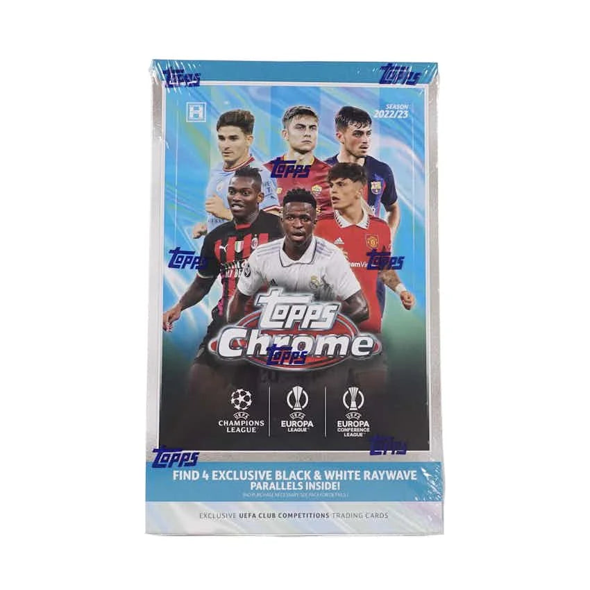 DRAFT - 2022/23 Topps Chrome UEFA Club Competitions Soccer Hobby Lite Box | dacardworld:BVMU103LQI
