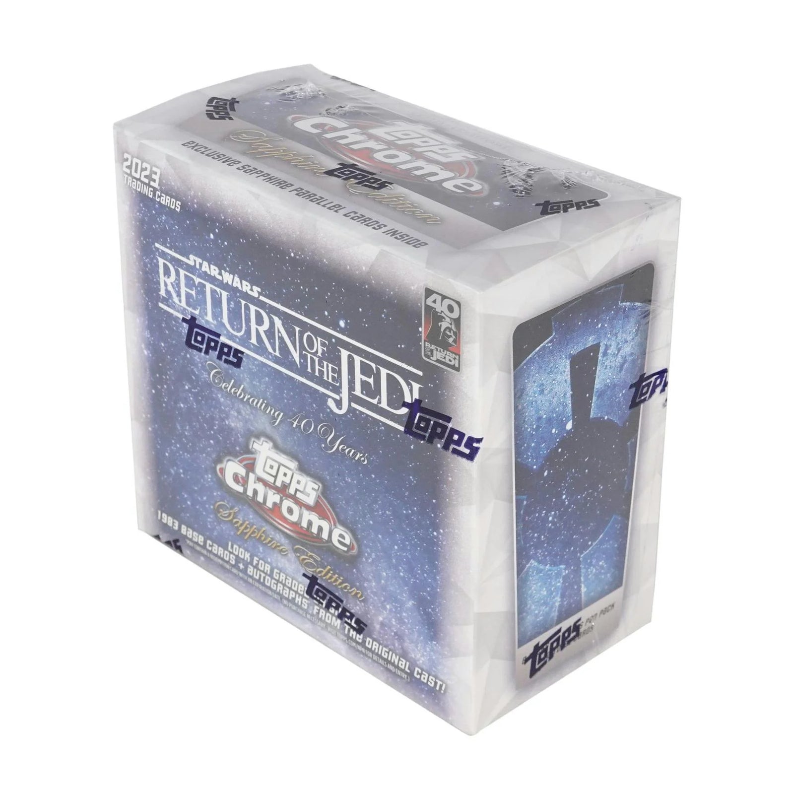 DRAFT - 2023 Topps Star Wars Return of the Jedi Chrome Sapphire Hobby Box