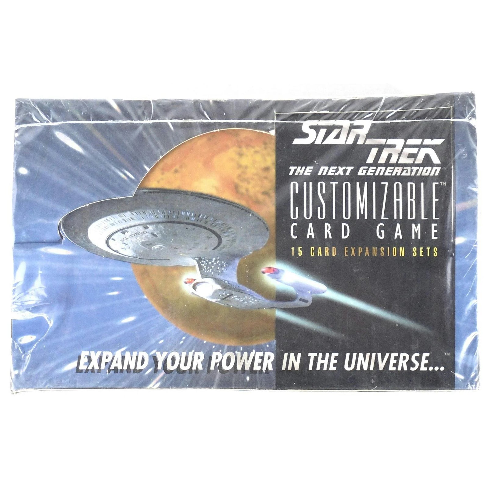 DRAFT - Star Trek The Next Generation CCG Booster Box | 1995 Decipher