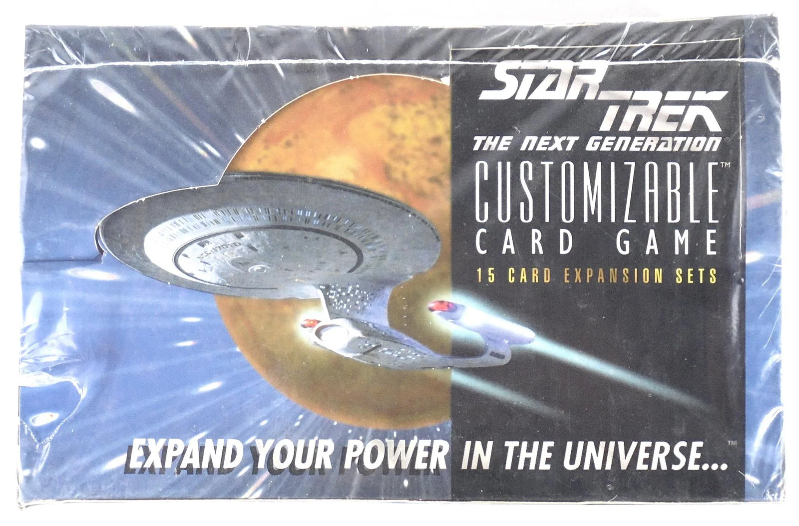 DRAFT - Star Trek The Next Generation CCG Booster Box | 1995 Decipher