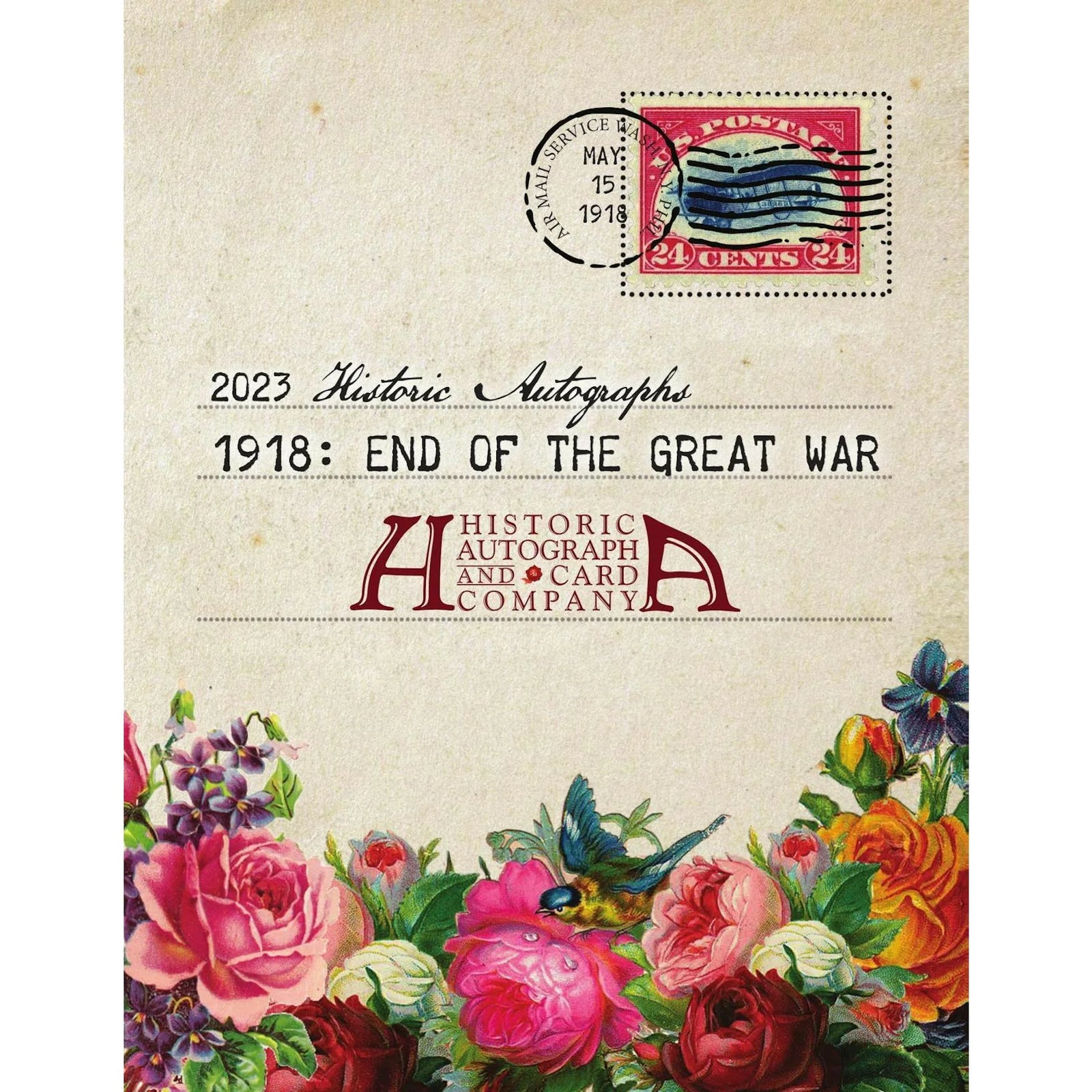 DRAFT - 2023 Historic Autographs 1918: End of the Great War Hobby Box