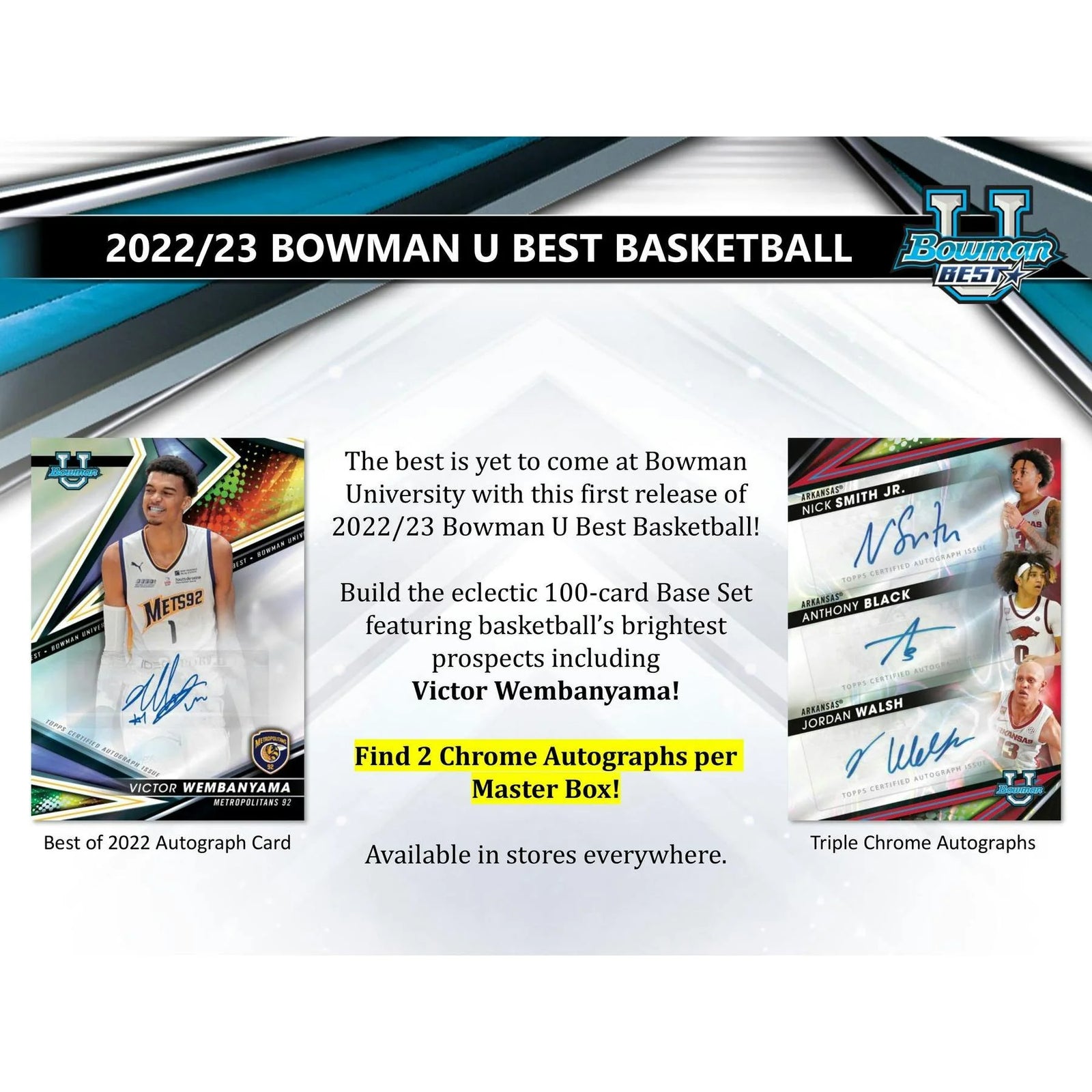 DRAFT - 2022/23 Bowman University's Best Basketball Hobby Box $324.95 $169.95 Add to Cart