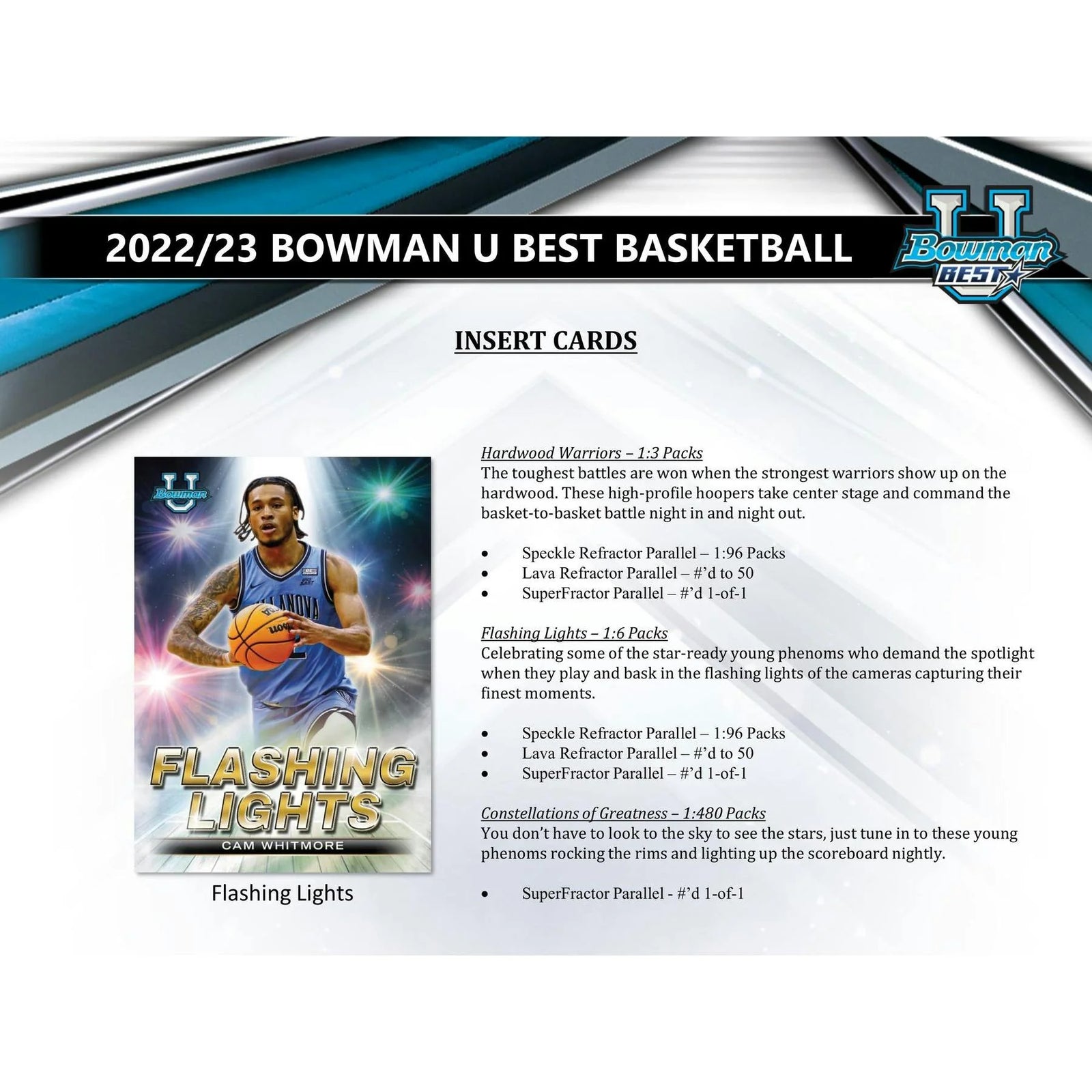 DRAFT - 2022/23 Bowman University's Best Basketball Hobby Box $324.95 $169.95 Add to Cart