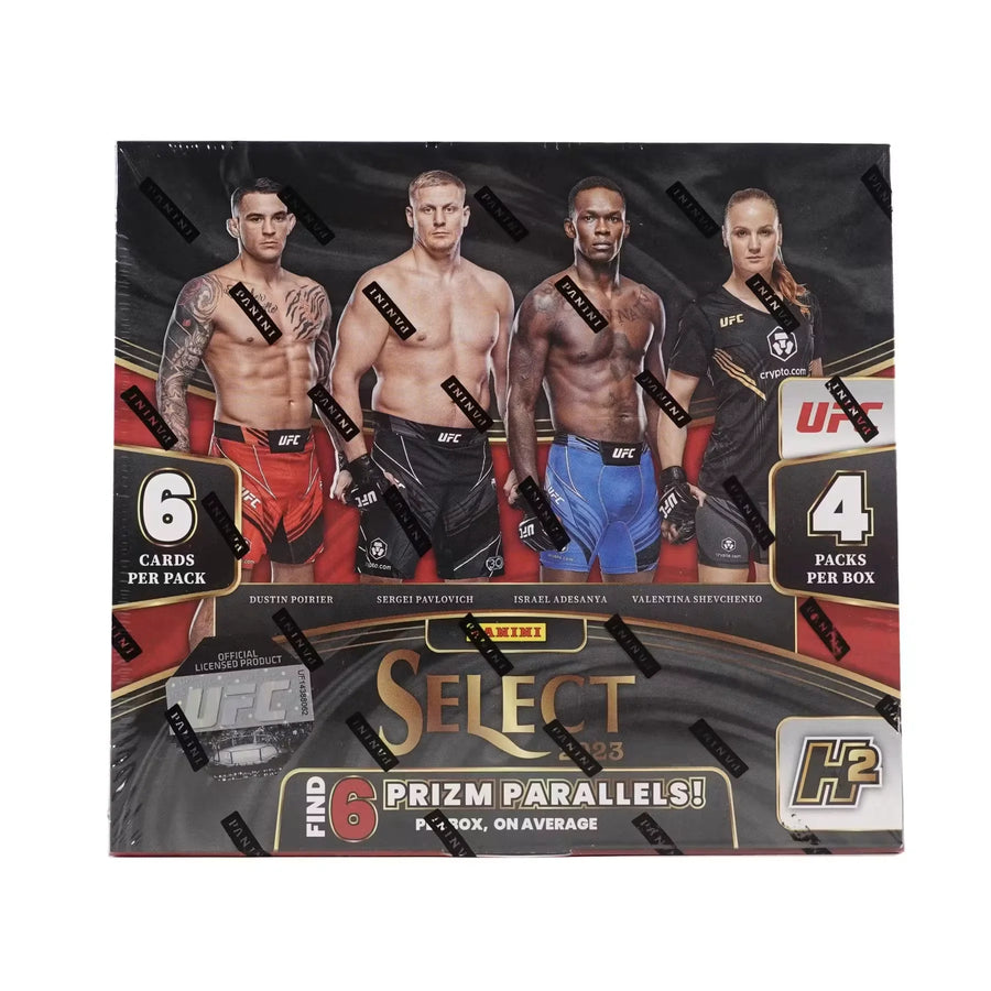 2023 Panini Select UFC H2 Hobby Hybrid Box (Ships Sealed Only)