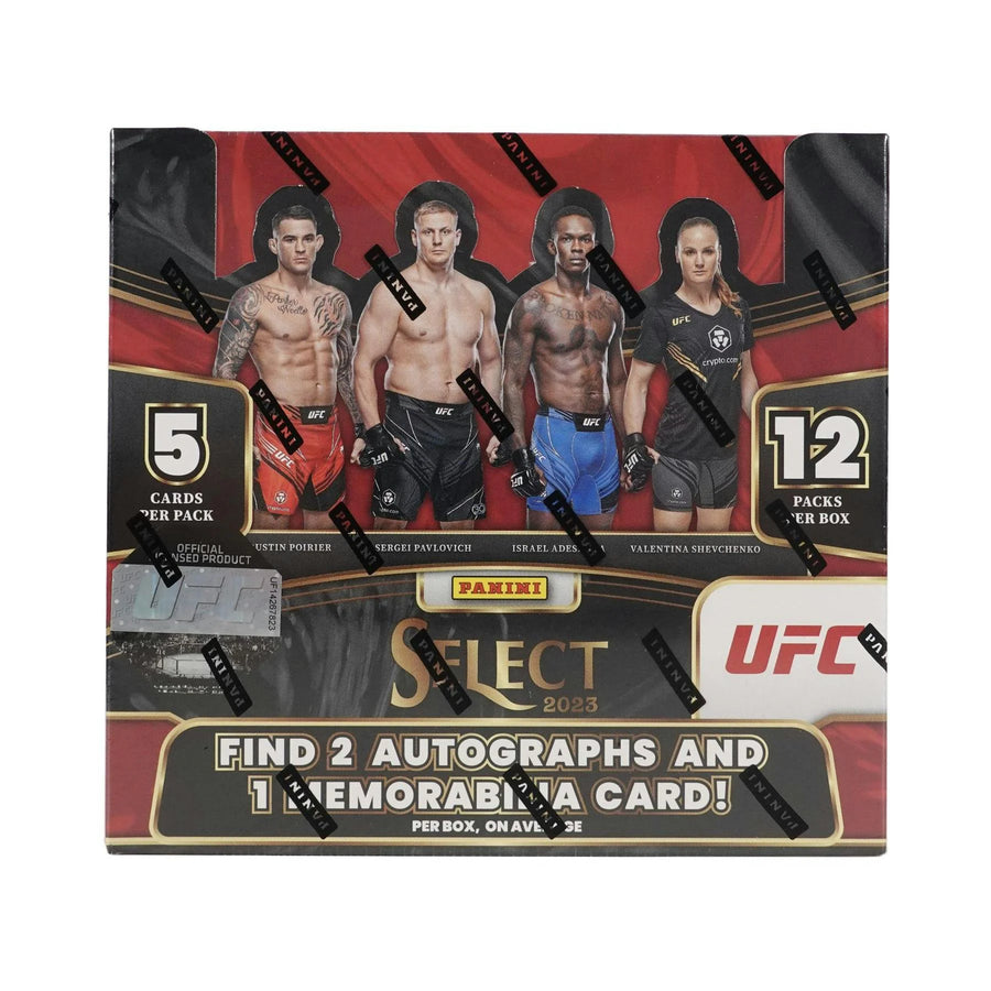 DRAFT - 2023 Panini Select UFC Hobby Box