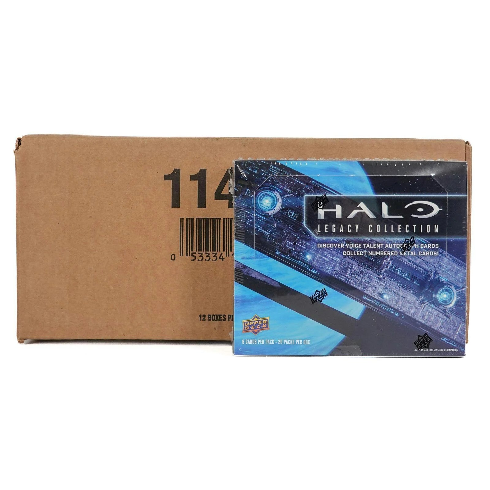 DRAFT - 2023 Upper Deck Halo Legacy Collection Hobby 12-Box Case