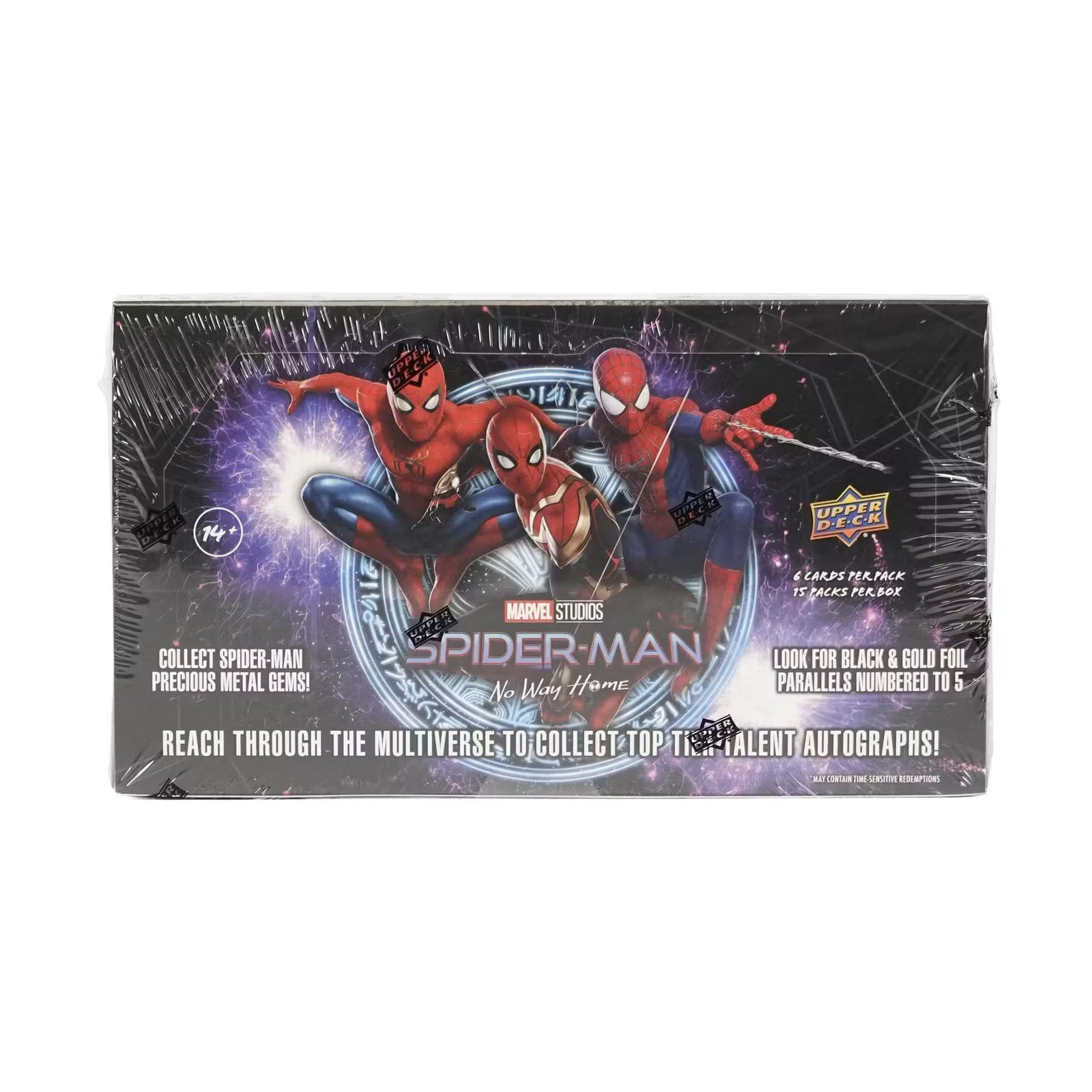 2023 Upper Deck Marvel Studios Spider Man No Way Home Hobby Box
