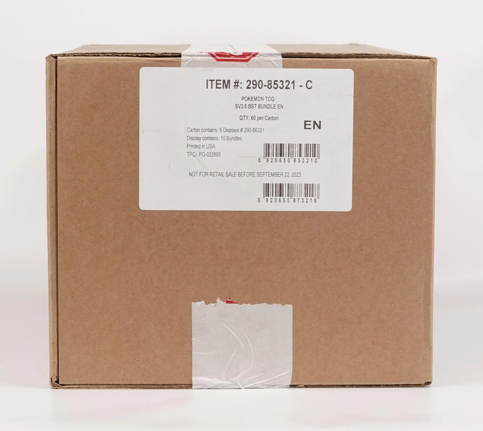 Pokemon Scarlet & Violet: 151 Booster Bundle 6-Box Case | 360 Packs (Ships Sealed Only)