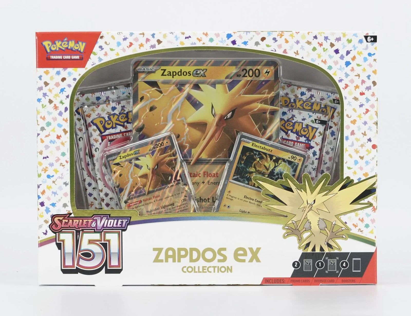 DRAFT - Pokemon Scarlet & Violet 151 Zapdos ex Box | Sealed