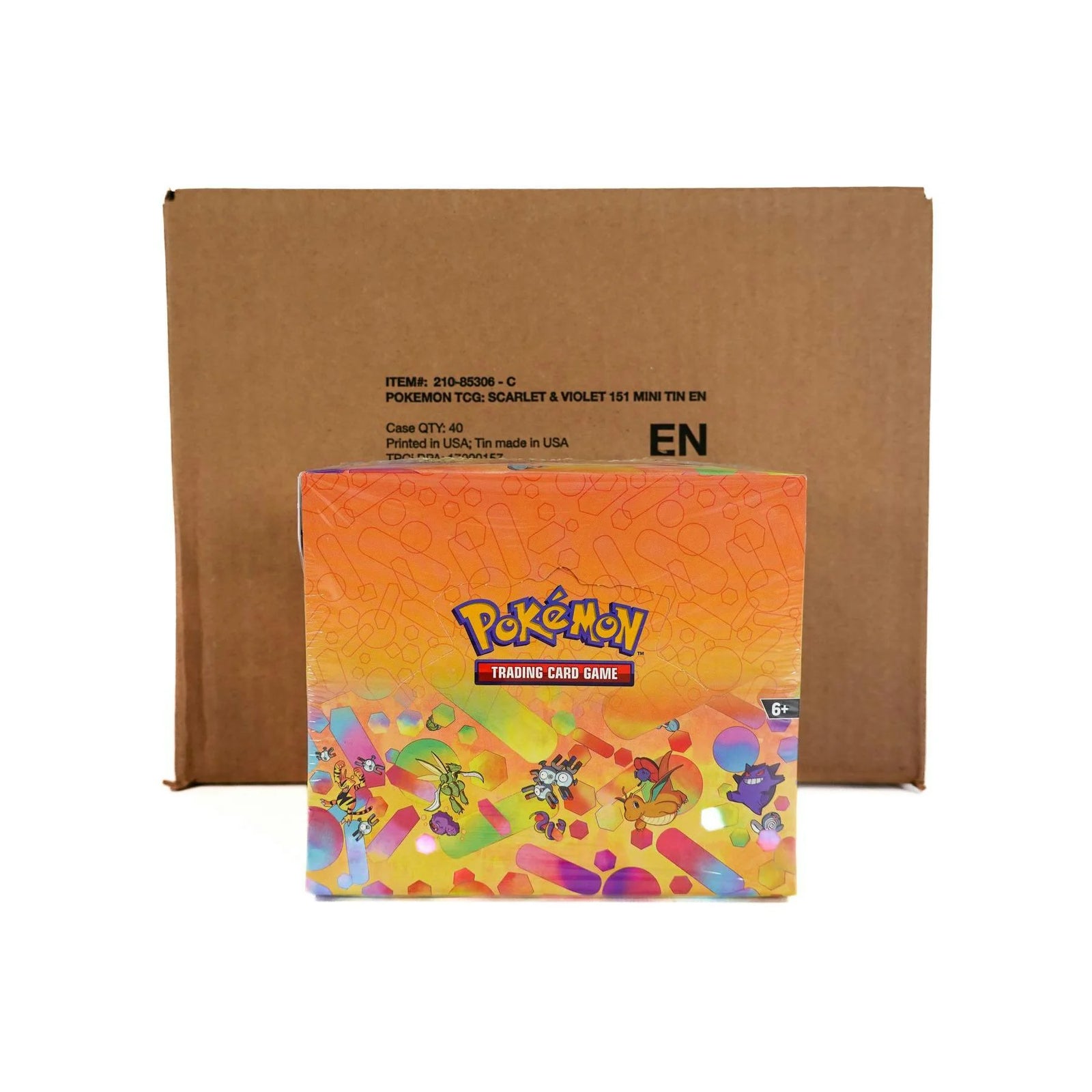 DRAFT - Pokemon Scarlet & Violet 151 Mini Tin 4-Box Case | Sealed