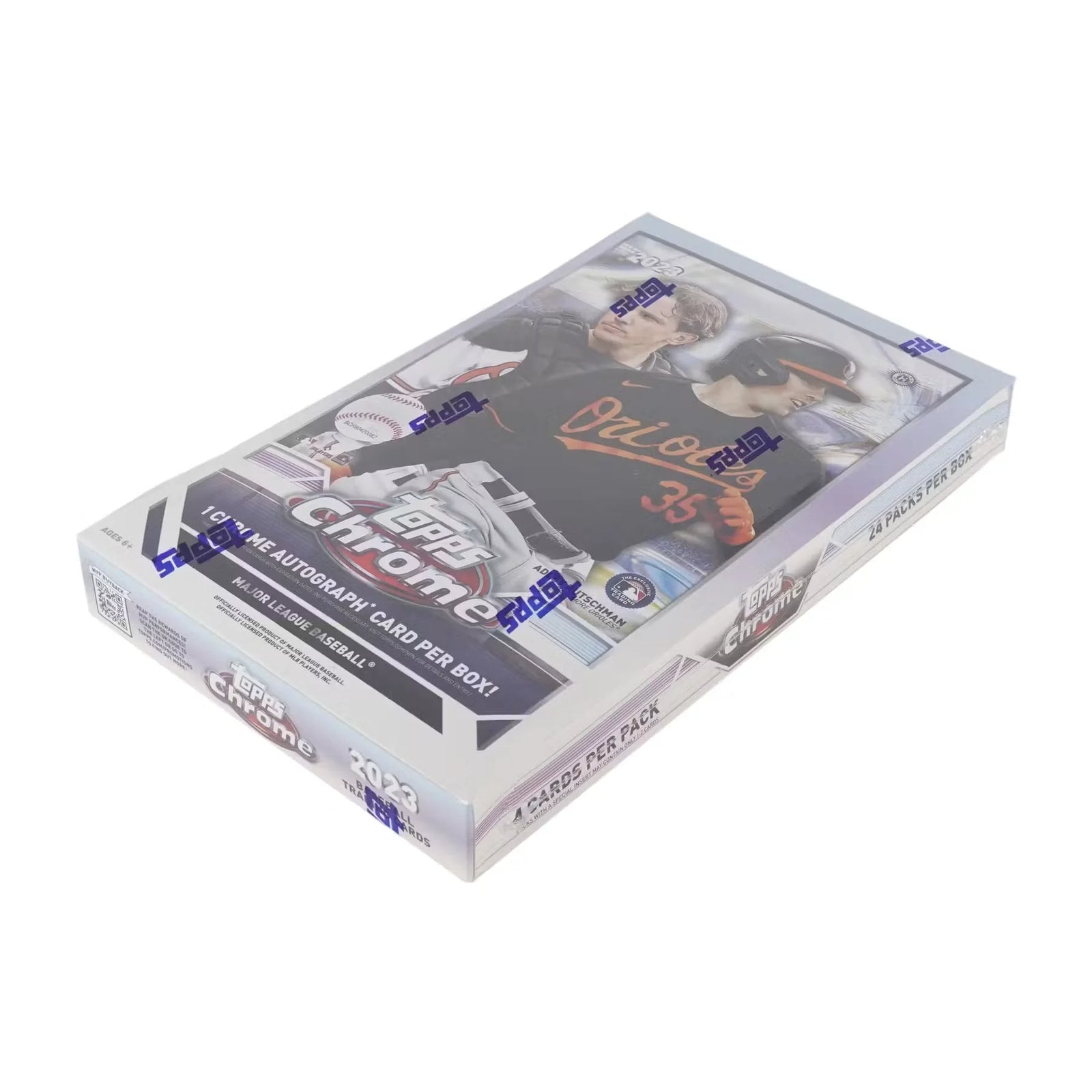 2023 Topps Chrome Baseball Hobby 12-Box Case (Ships Sealed Only)
