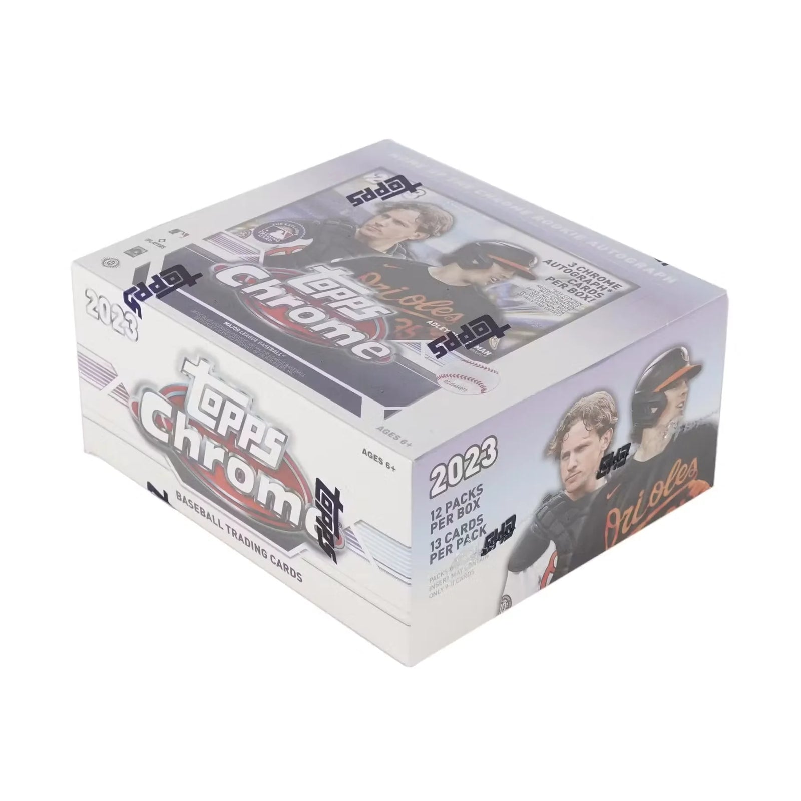 2023 Topps Chrome Baseball Hobby Jumbo 8-Box Case (Ships Sealed Only)