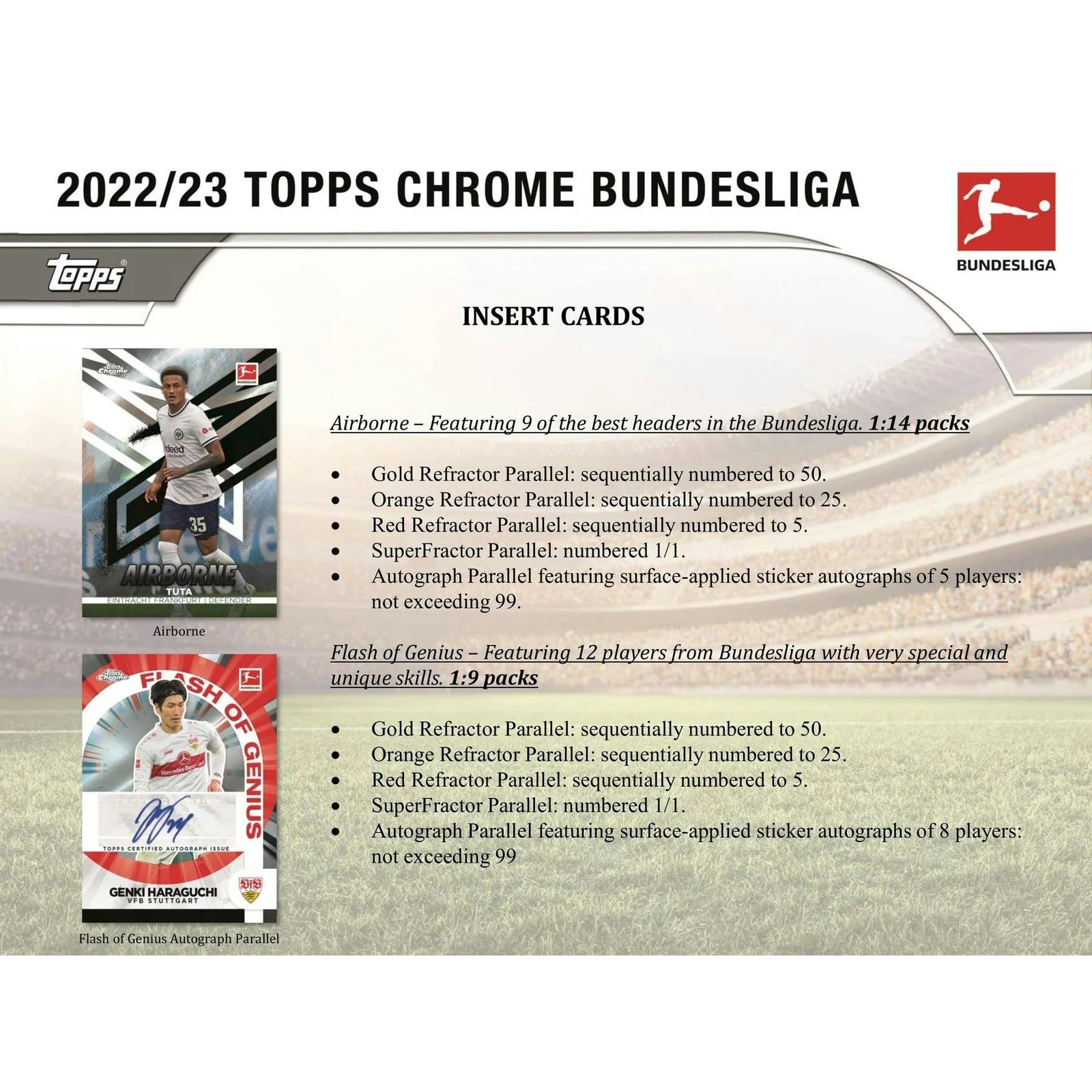 DRAFT - 2022/23 Topps Chrome Bundesliga Soccer Hobby Box | dacardworld:BVNL0MWA7W