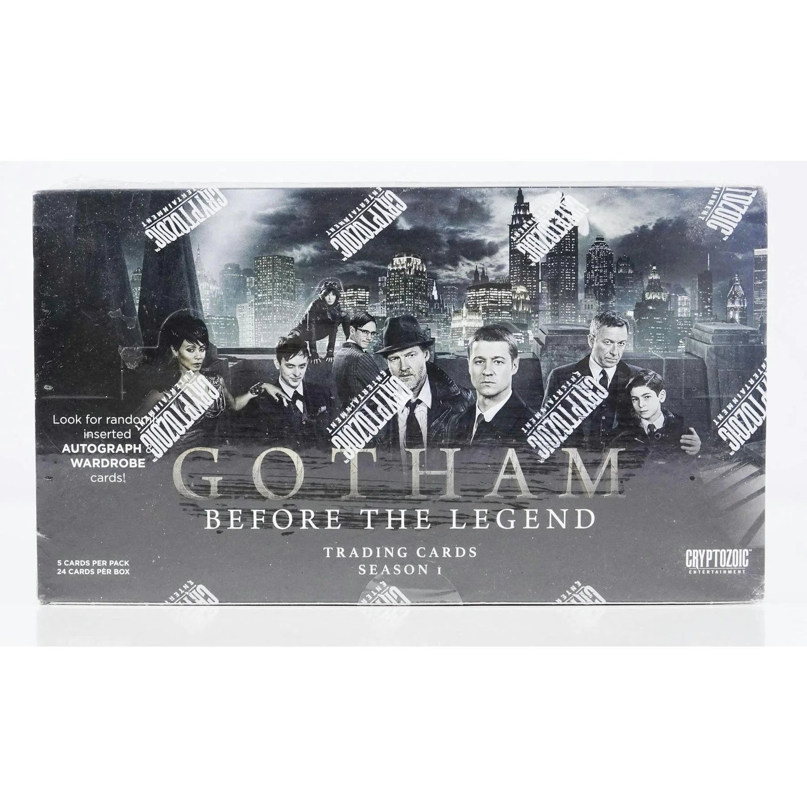 DRAFT - 2016 Cryptozoic Gotham: Before the Legend Season 1 Trading Cards Box