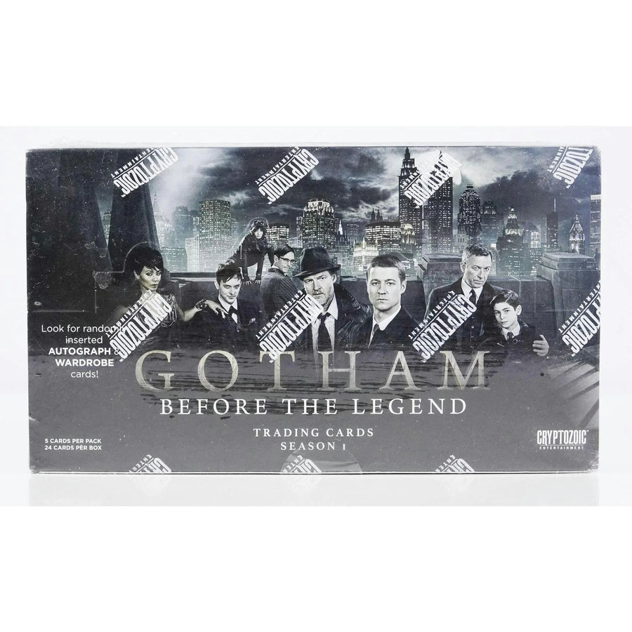 DRAFT - 2016 Cryptozoic Gotham: Before the Legend Season 1 Trading Cards Box