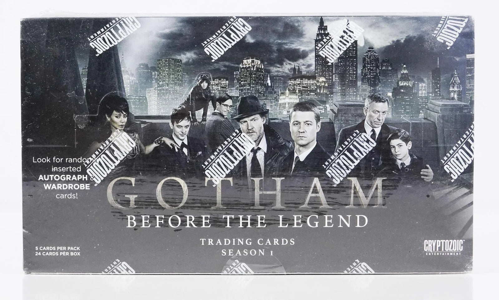 DRAFT - 2016 Cryptozoic Gotham: Before the Legend Season 1 Trading Cards Box