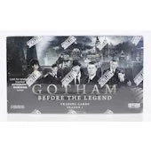 DRAFT - 2016 Cryptozoic Gotham: Before the Legend Season 1 Trading Cards Box